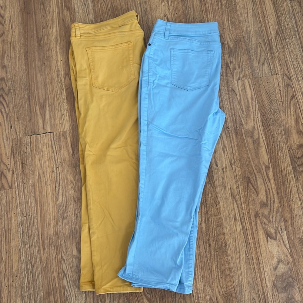 Bundle of Jean capri pants